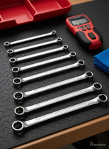 TAPARIA COMBO PACK OF 10PCS RING SPANNER SET, 10 PCS DOUBLE ENDED