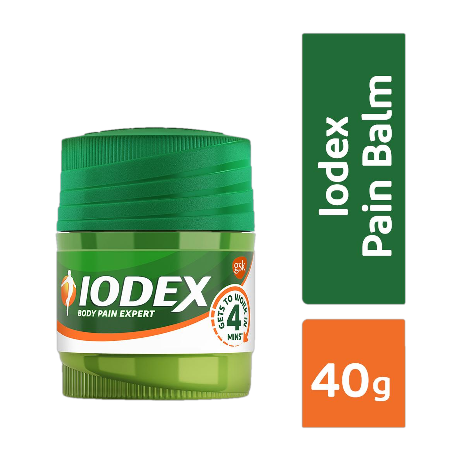 Iodex Fast Pain Relief Balm 40G