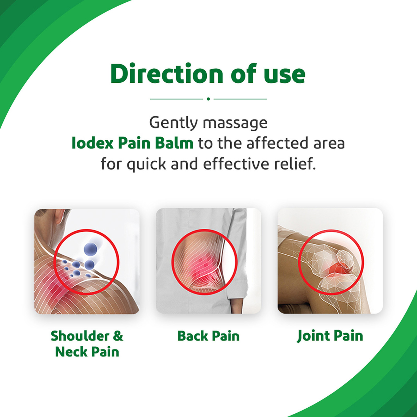 Iodex Fast Pain Relief Balm 40G