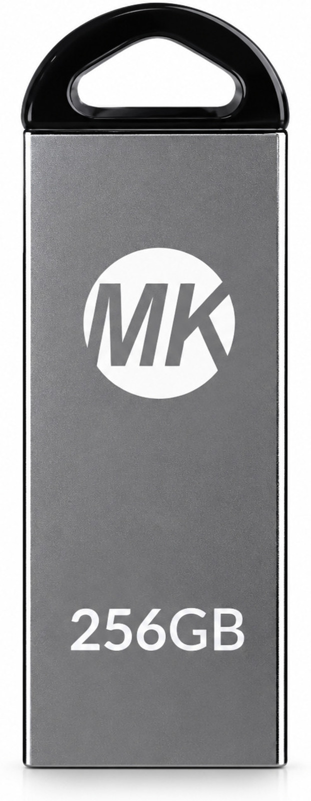 256 GB Pen Drive Compatible with Audio Player, Desktop Computer, Laptop, Mobile, Tablet USB 2.0 Metal Case (Grey)