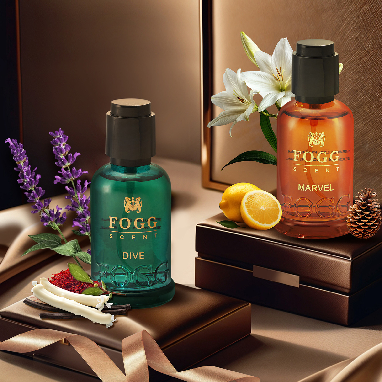 Fogg Scent Eau De Parfum Gift Set Pack Of 4 (30Ml Each)