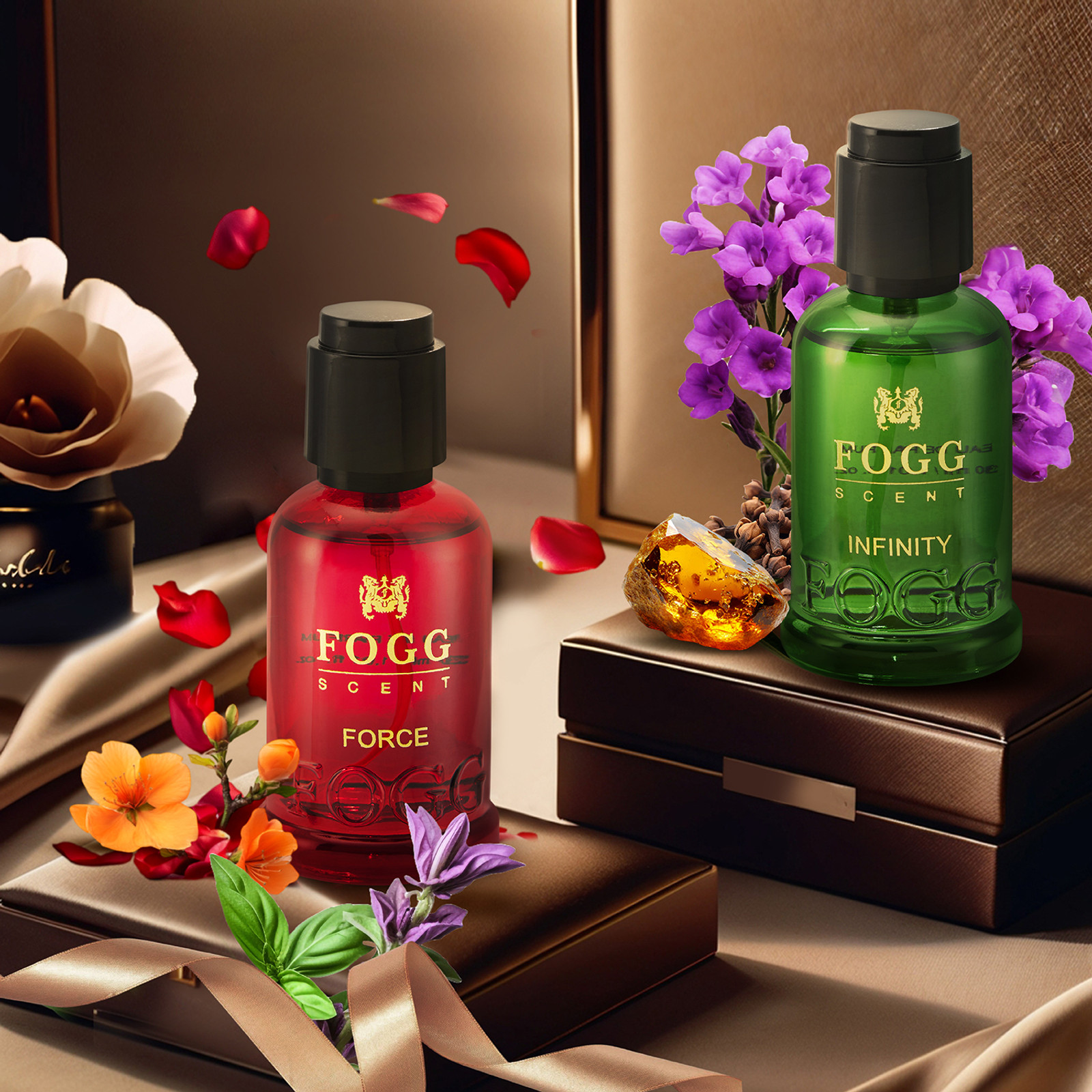 Fogg Scent Eau De Parfum Gift Set Pack Of 4 (30Ml Each)