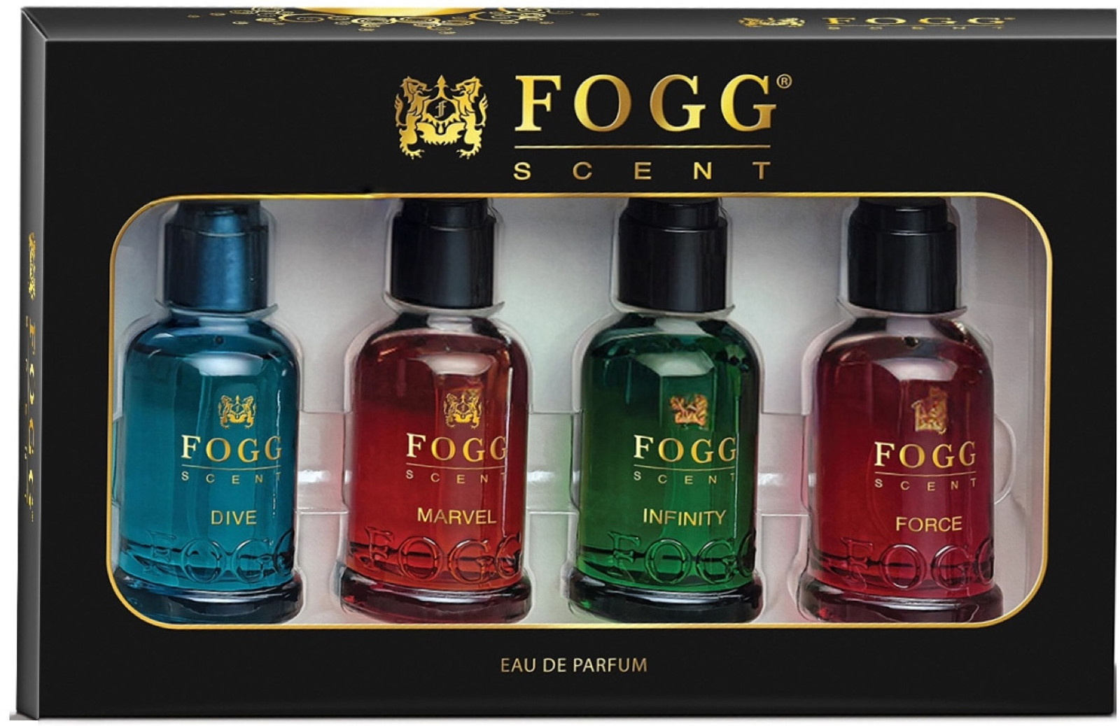 Fogg Scent Eau De Parfum Gift Set Pack Of 4 (30Ml Each)