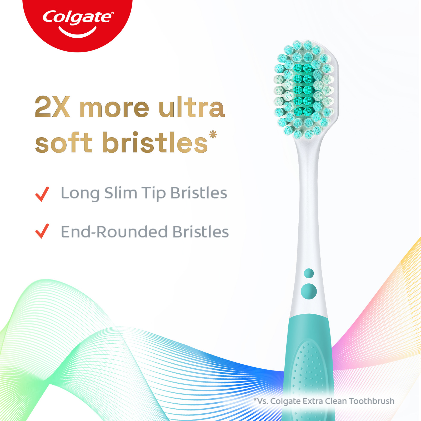 Colgate Total Ultra Soft Tooth Brush 2Pcs + Toothpaste 20G
