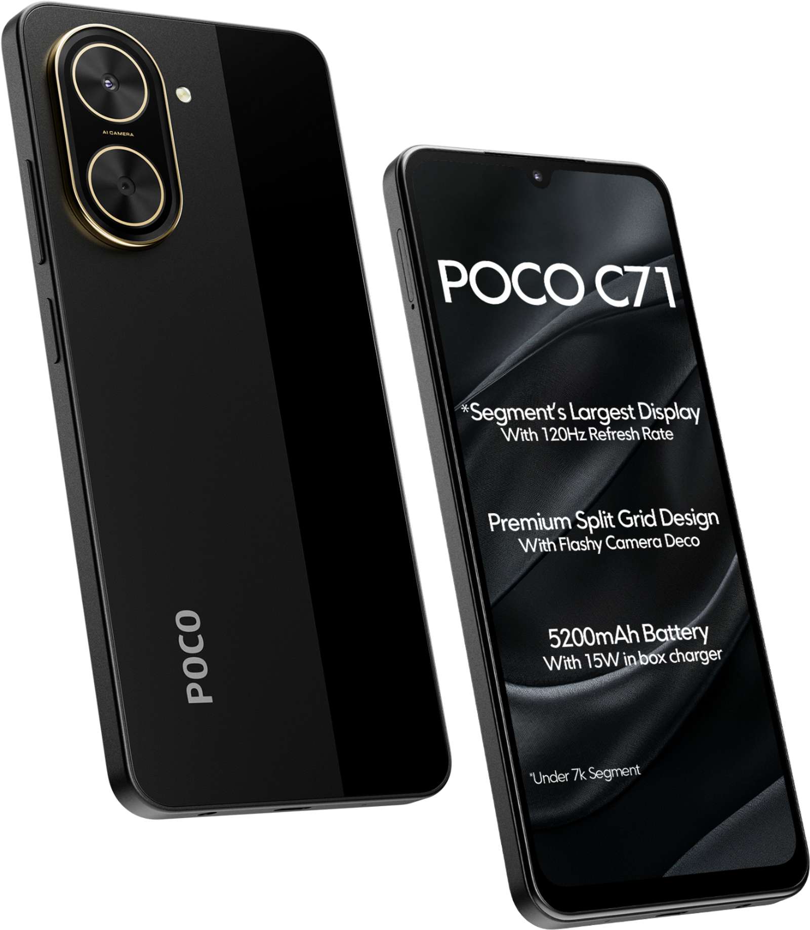 XIAOMI POCO C71 BLACK 4/128 GB (Second) — RAFF CELL Probolinggo
