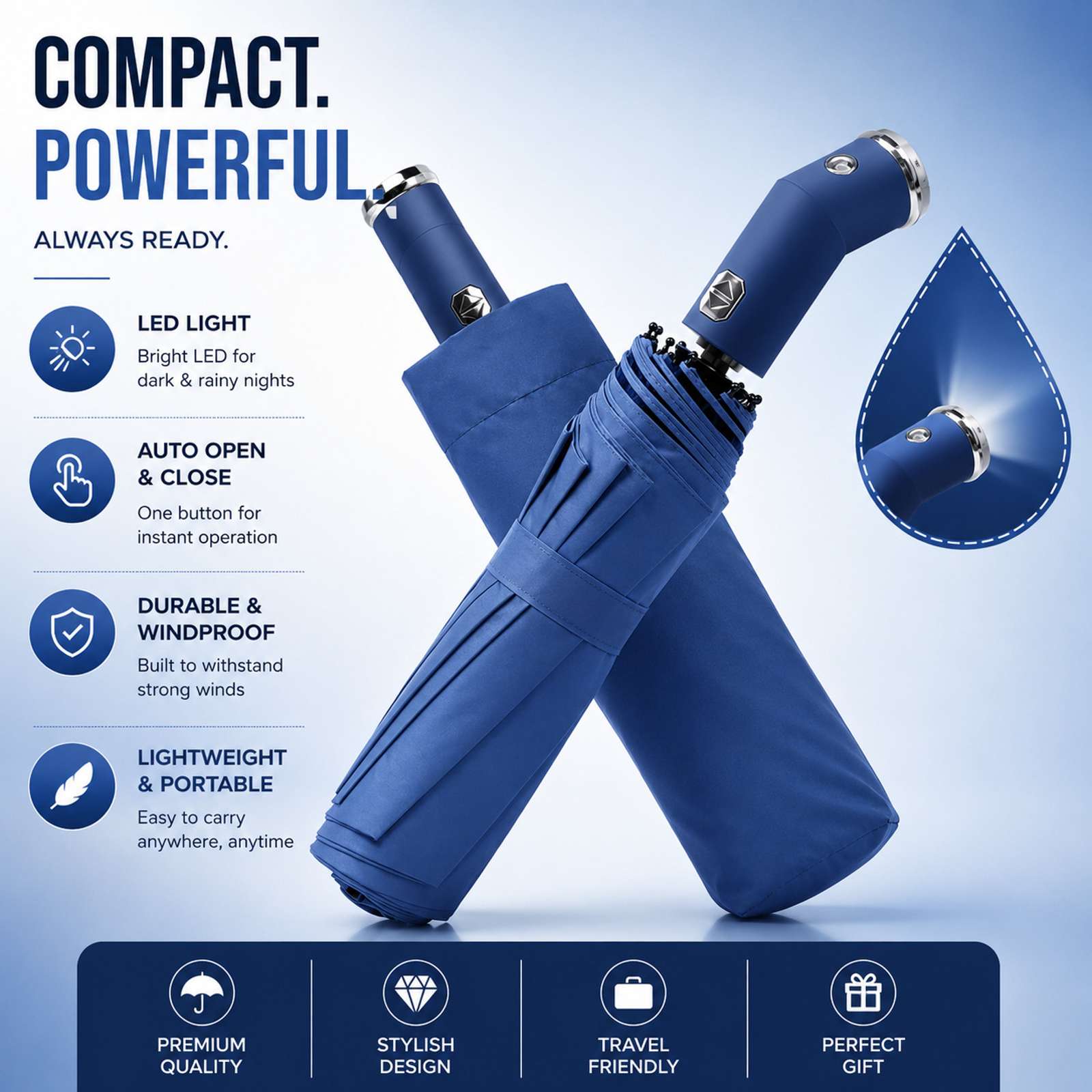 Dsivia Torch Umbrella