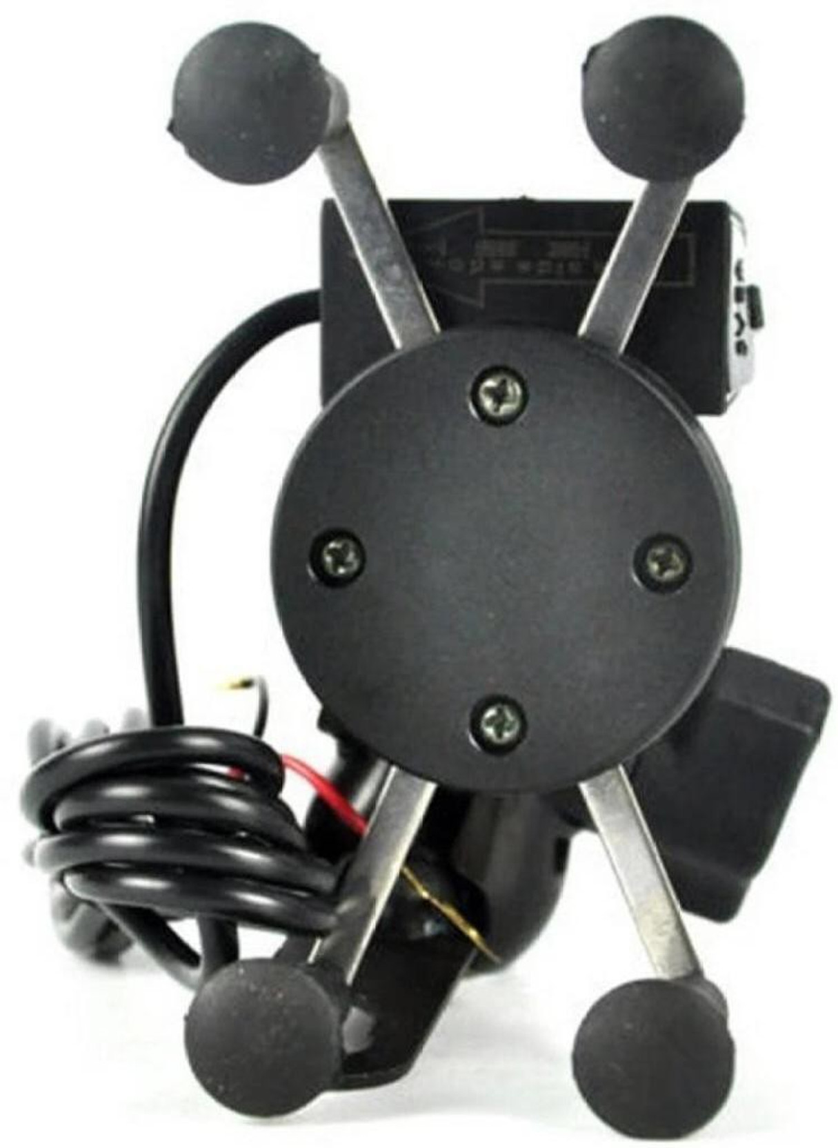 GetConnected 2Amp Fast Charger with Mobile holderh Bike Mobile Holder