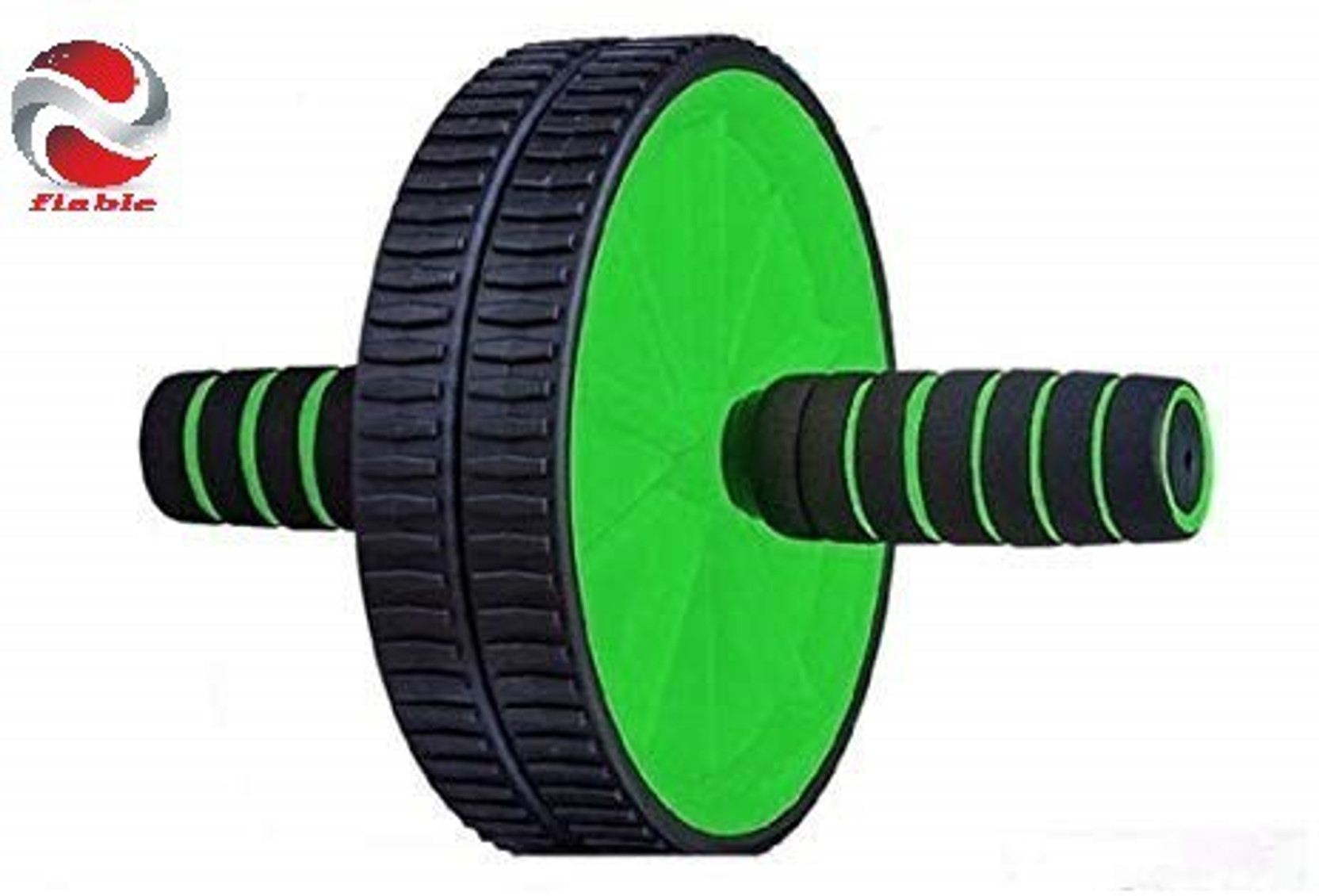 Fiable AB Roller, Dual-Wheel with Thick Knee Pad for Abdominal and Core Ab Exerciser
