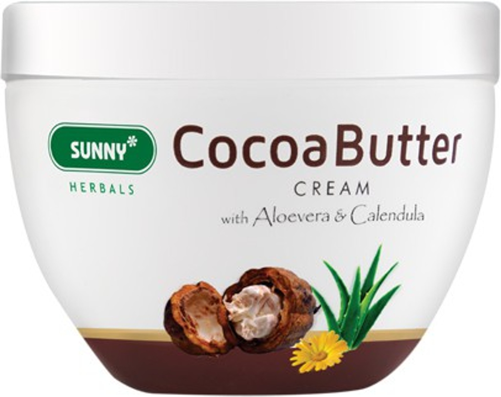 Sunny Herbals Cocoa Butter Cream with Aloevera and Calendula