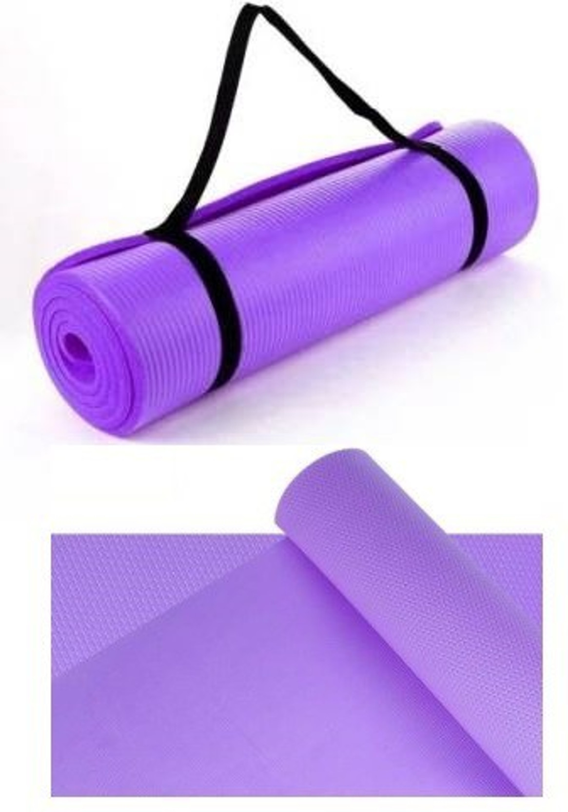 YO LIFE HIGH QUALITY MATERIAL , ANTI SKID , NON TOXIC 6 mm Yoga Mat