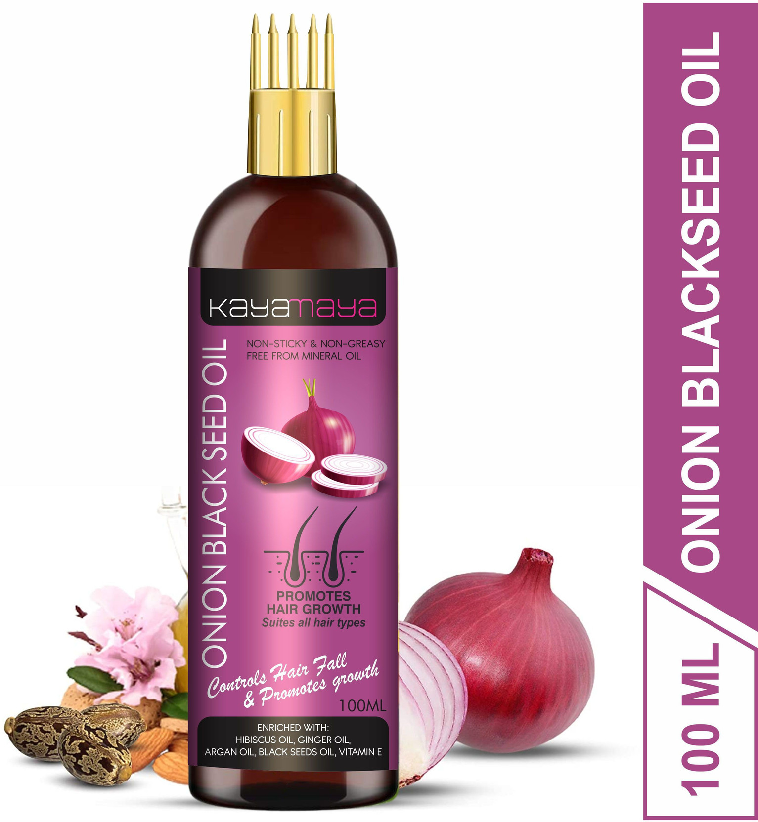 Kayamaya Onion Black Seed  Hair Oil