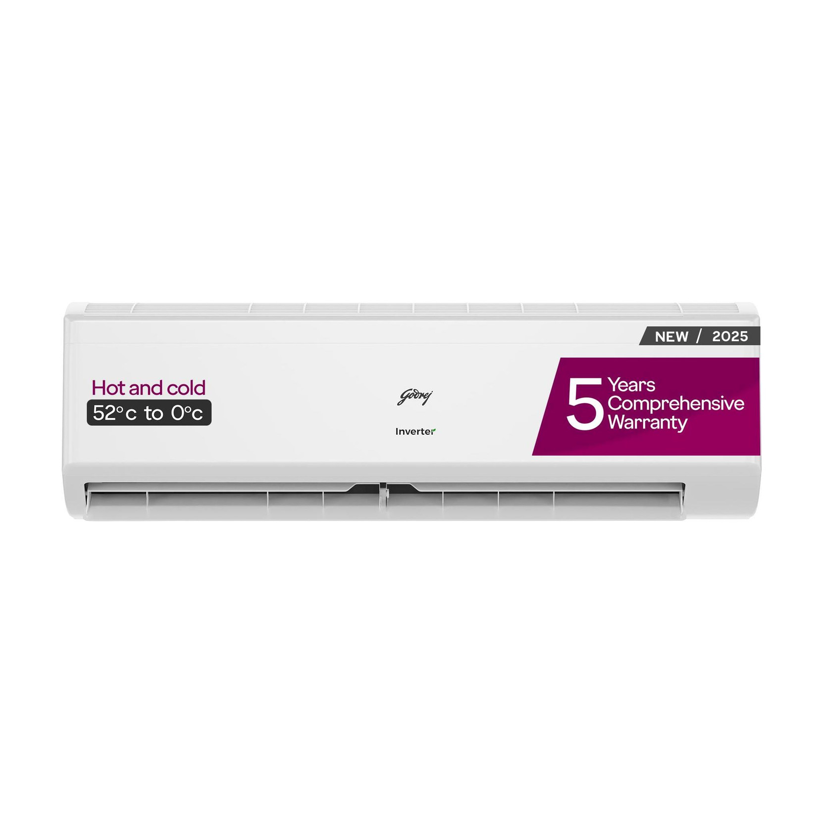 Godrej 2024 Model 1.5 Ton 3 Star Hot and Cold Split Inverter AC