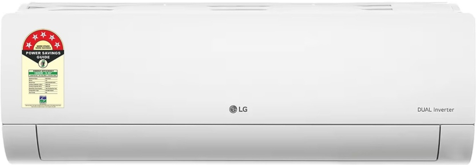 LG 2025 Model 1.5 Ton 5 Star Split Dual Inverter AC