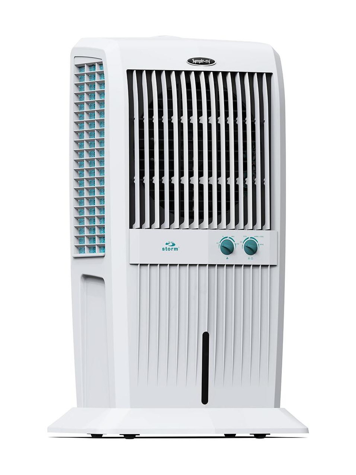 Symphony 70 L Desert Air Cooler with 3 side Honeycomb Cooling Pad CFD Technology Inverter Compatible