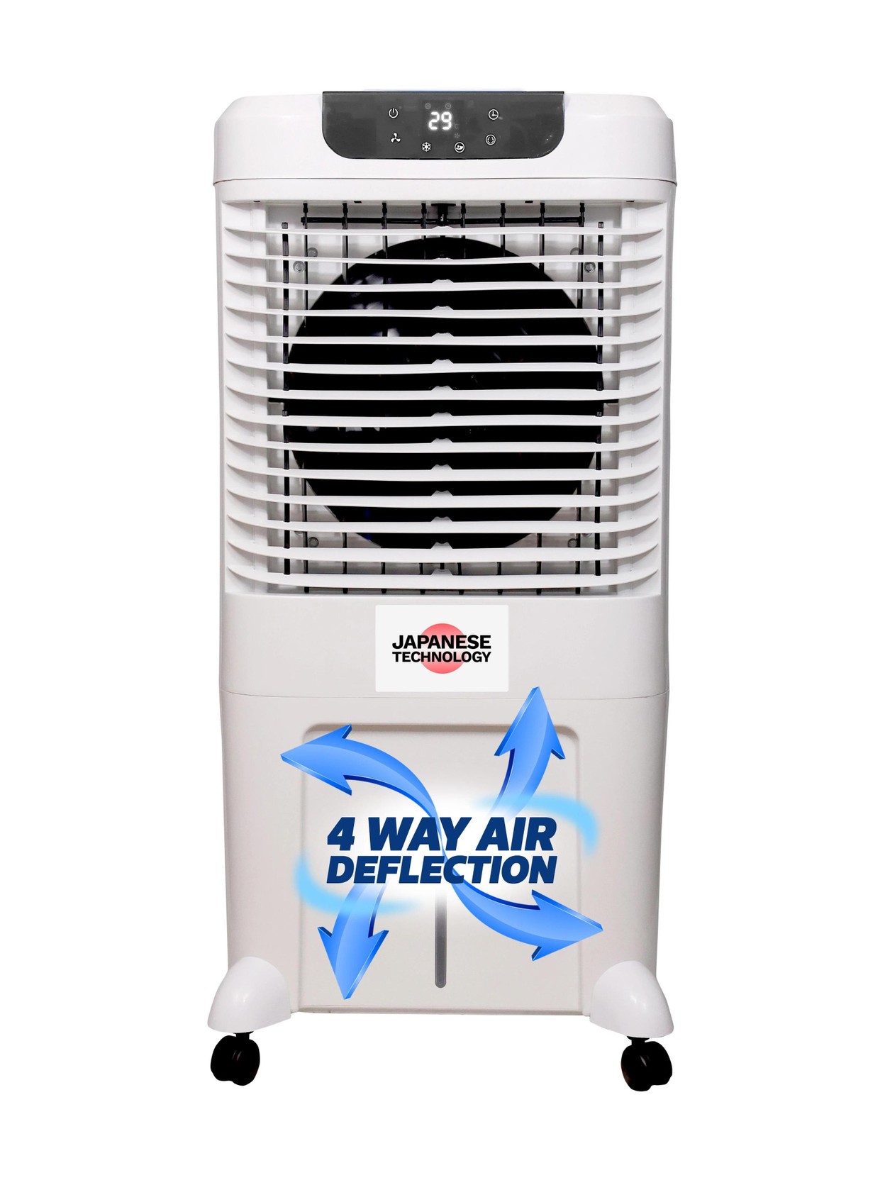 Sansui 80 L Desert Air Cooler Digital Display , Honeycomb Cooling Pads