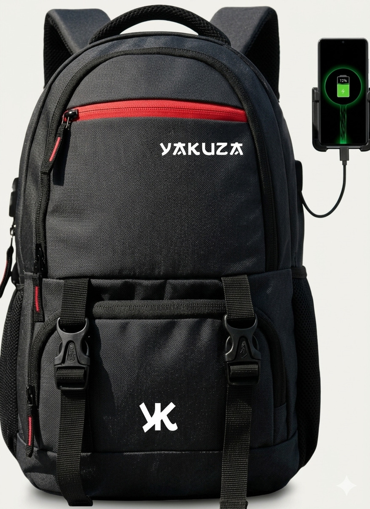 Large 40 L Laptop Backpack Anti Theft Zipper ,Usb Port charging Office/Travel/College with 15.6" Sleeve