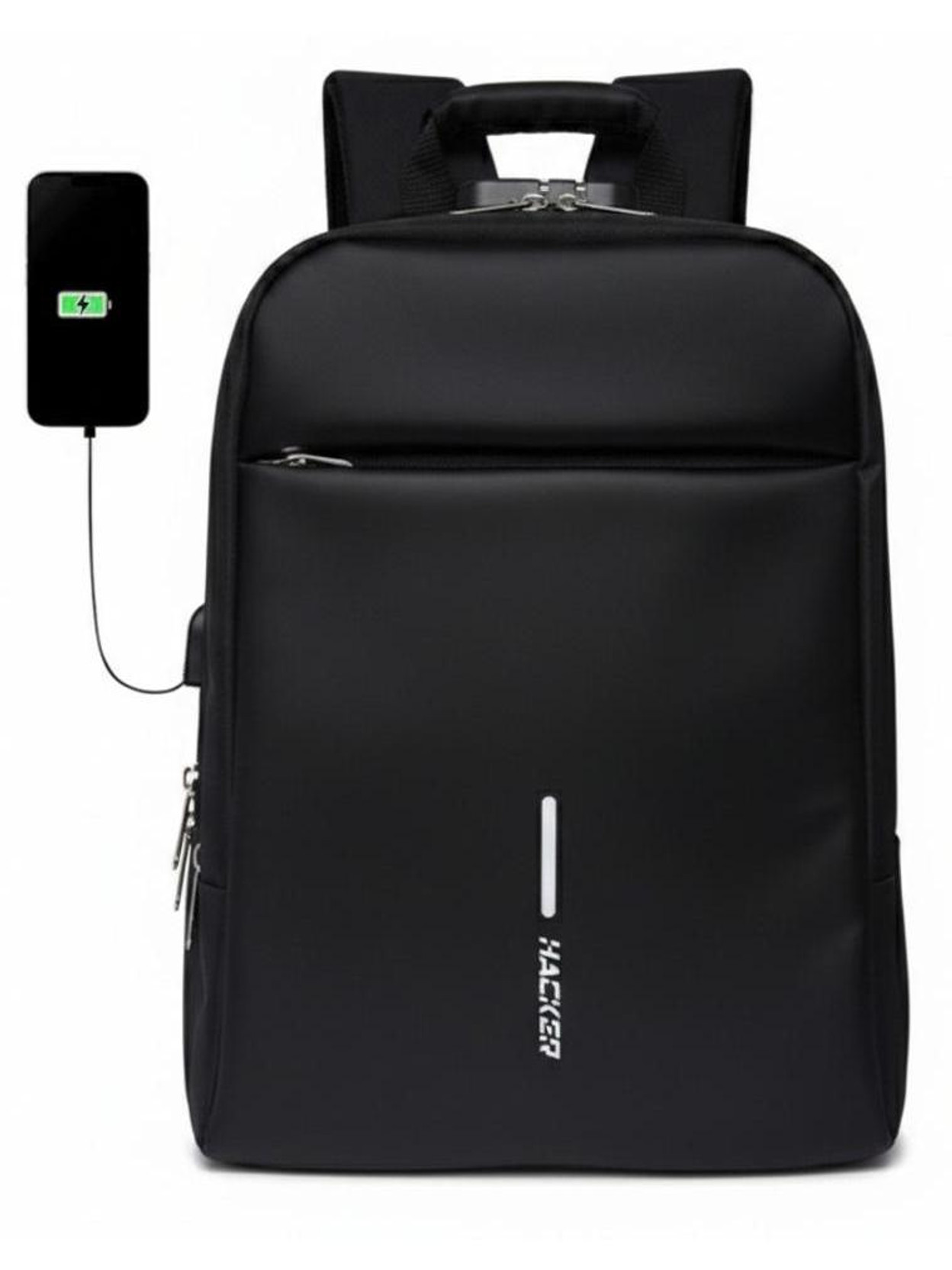 Large 50 L Laptop Backpack for Men & Women with Anti Theft Number Lock & USB Charging Bag for Office Travel