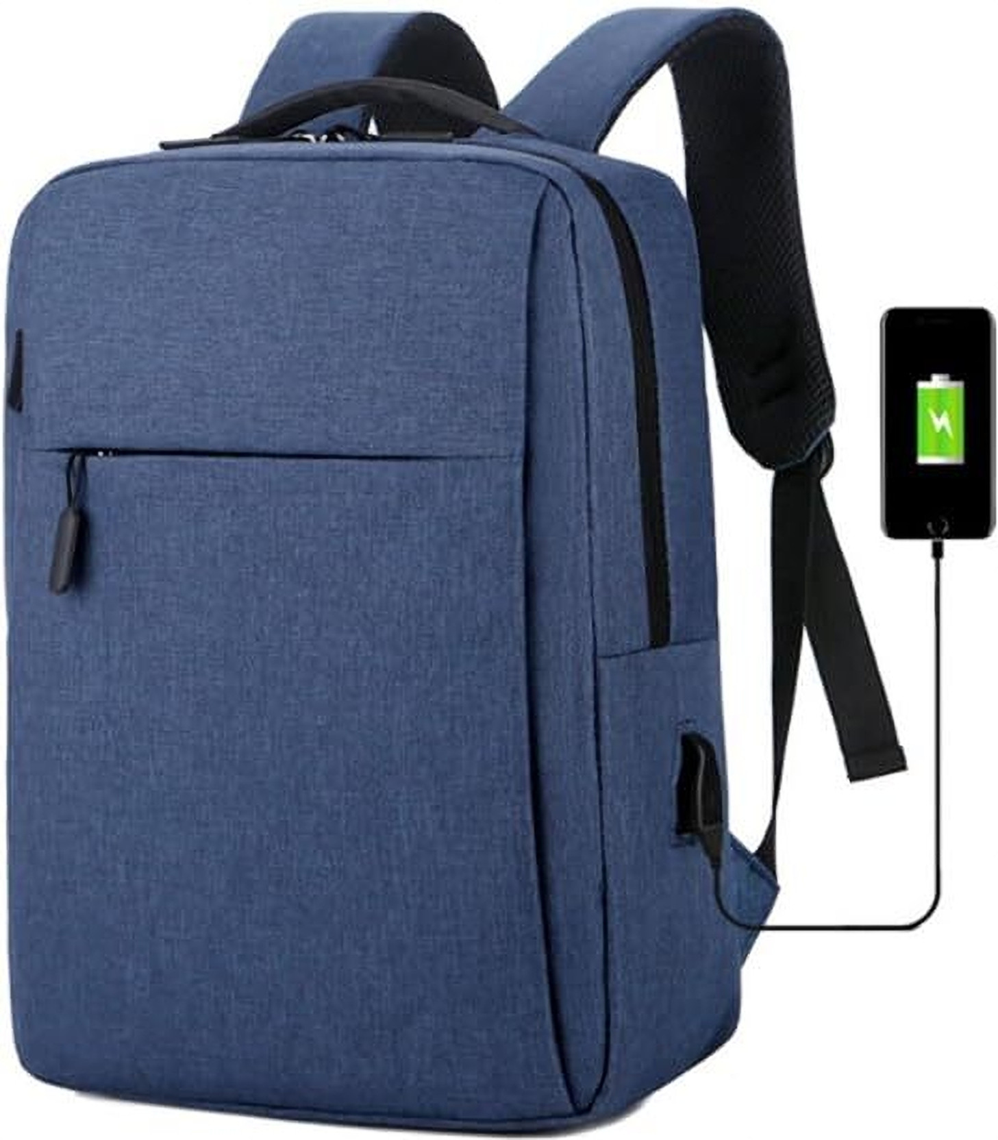 Anti-Theft Laptop Backpack with USB Charging Port, Large Capacity Travel Bag Waterproof Backpack