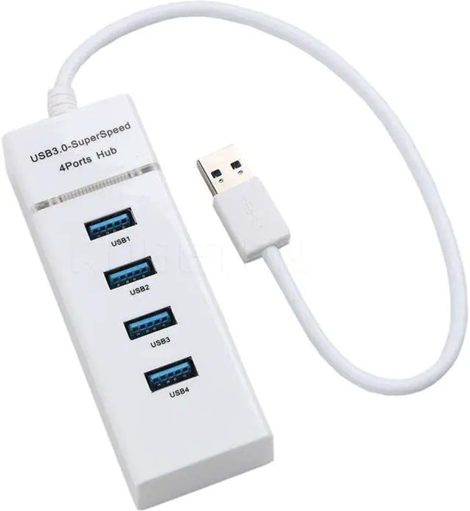 Mobixa Compact USB Hub 4 Port 3.0 Fast Data Transfer Adapter for Laptop & Computer Lightweight Multi 4 USB Port Hub USB Hub