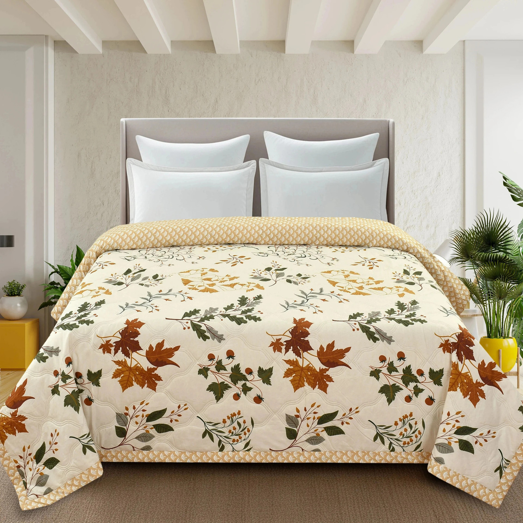KARIDH Printed Double Comforter for  AC Room