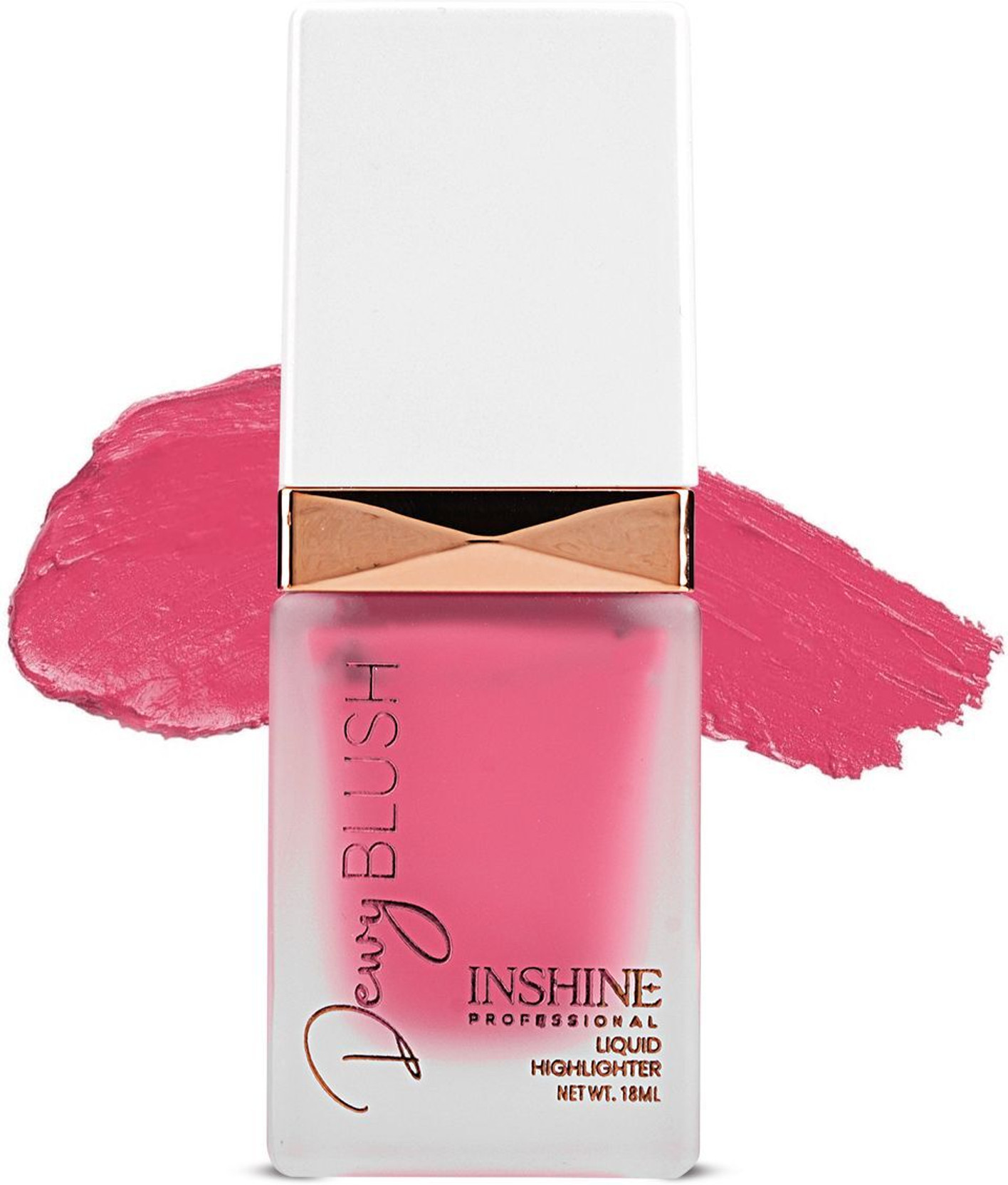 INSHINE Dewy Blush Liquid Blusher - Buildable Coverage, Long-Wearing, and Radiant Finish