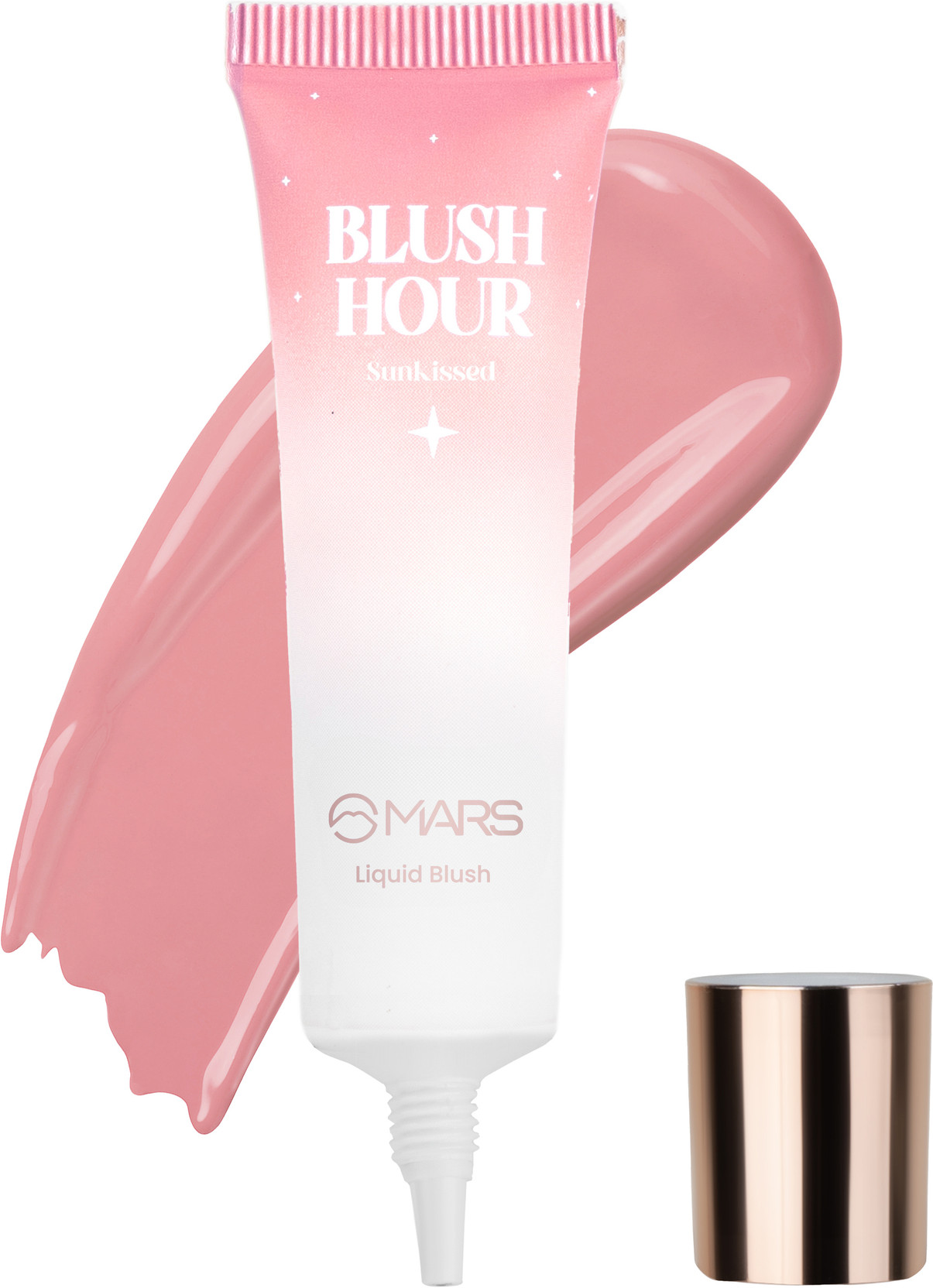 MARS Liquid Blush Hour | Dewy-Matte Finish | Highly Pigmented | Long-Lasting Formula