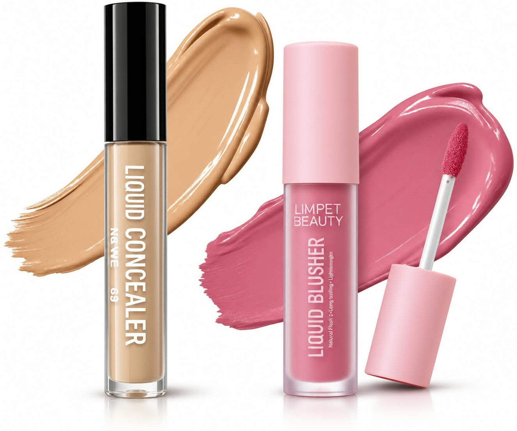 Crazy Look Liquid Blusher + Concealer Makeup Combo| Enriched with Shea Butter