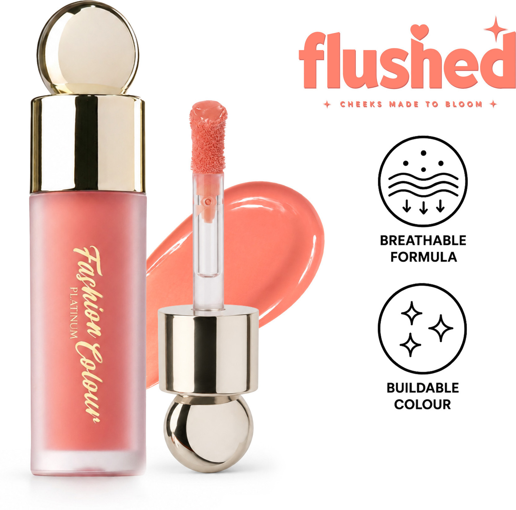 FASHION COLOUR Platinum Long Lasting Liquid Blusher