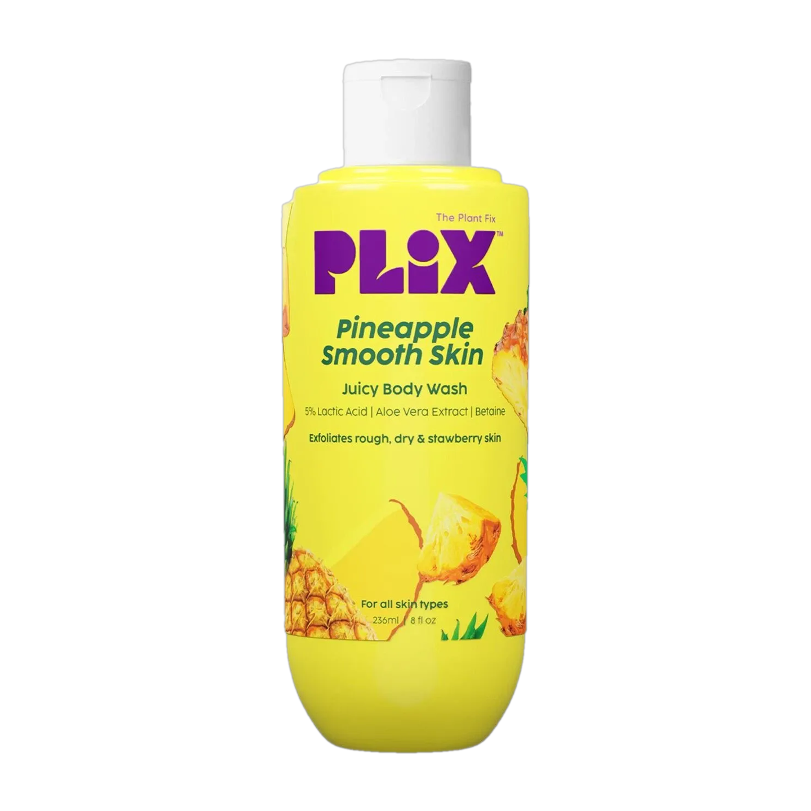 The Plant Fix Plix Pineapple 5% Lactic Acid Body Wash