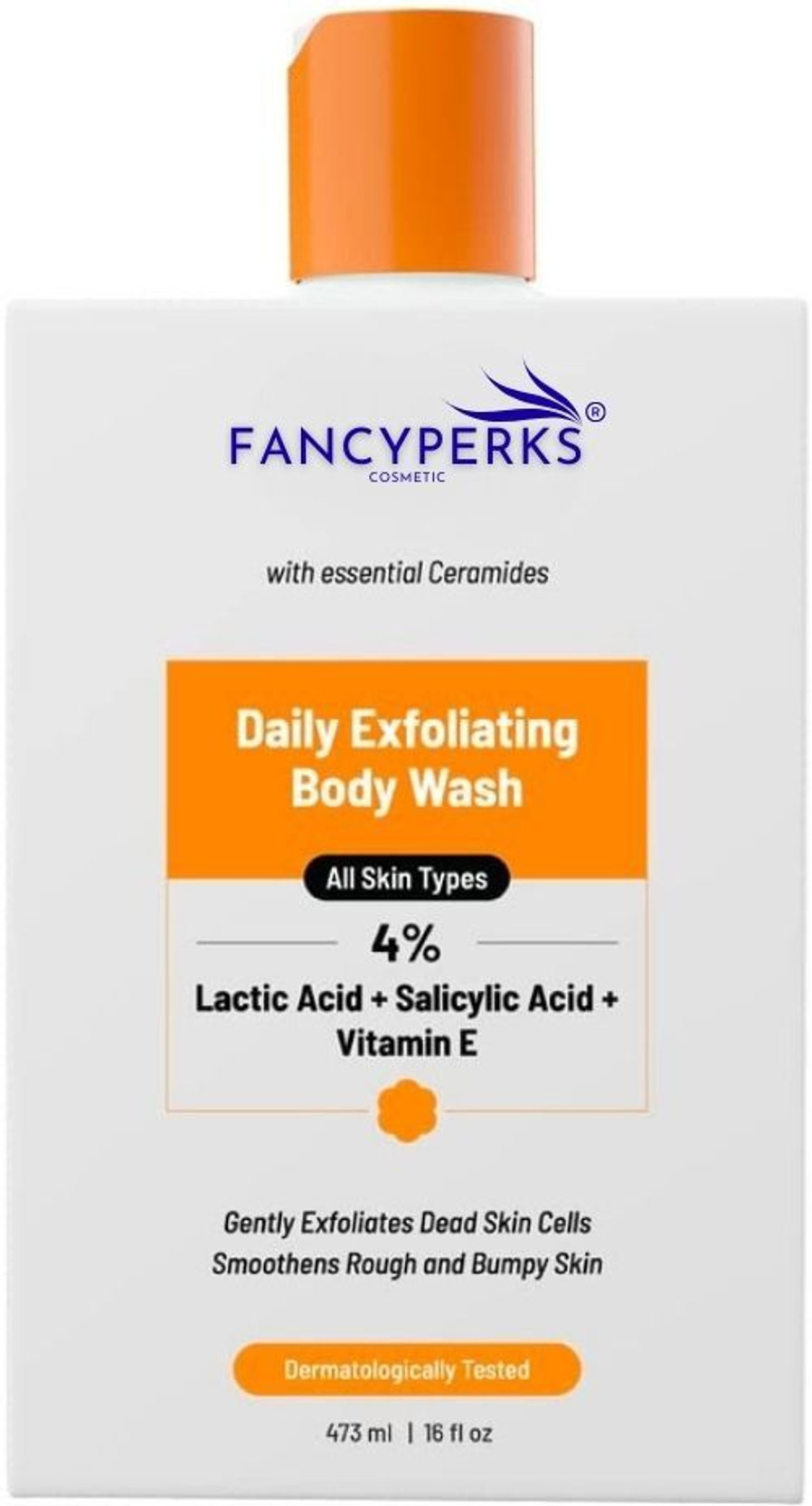 FANCYPERKS BeE BodyAwise 1% Salicylic Acid Exfoliating Body Wash Shower Gel 200ml (200 ml)