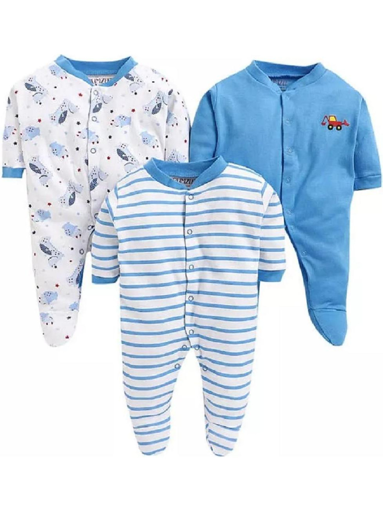 Tinchuk Baby Boys & Baby Girls Blue Bodysuit