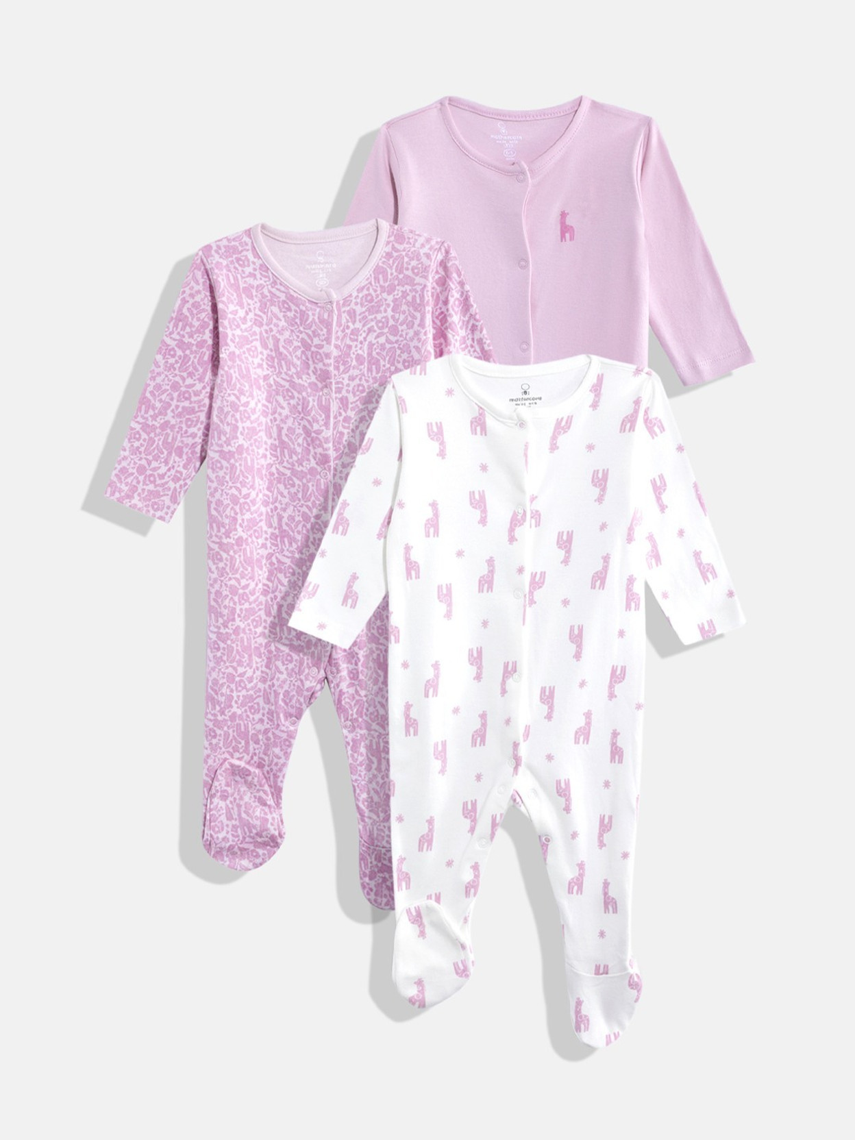 Mothercare Baby Girls Multicolor Sleepsuit