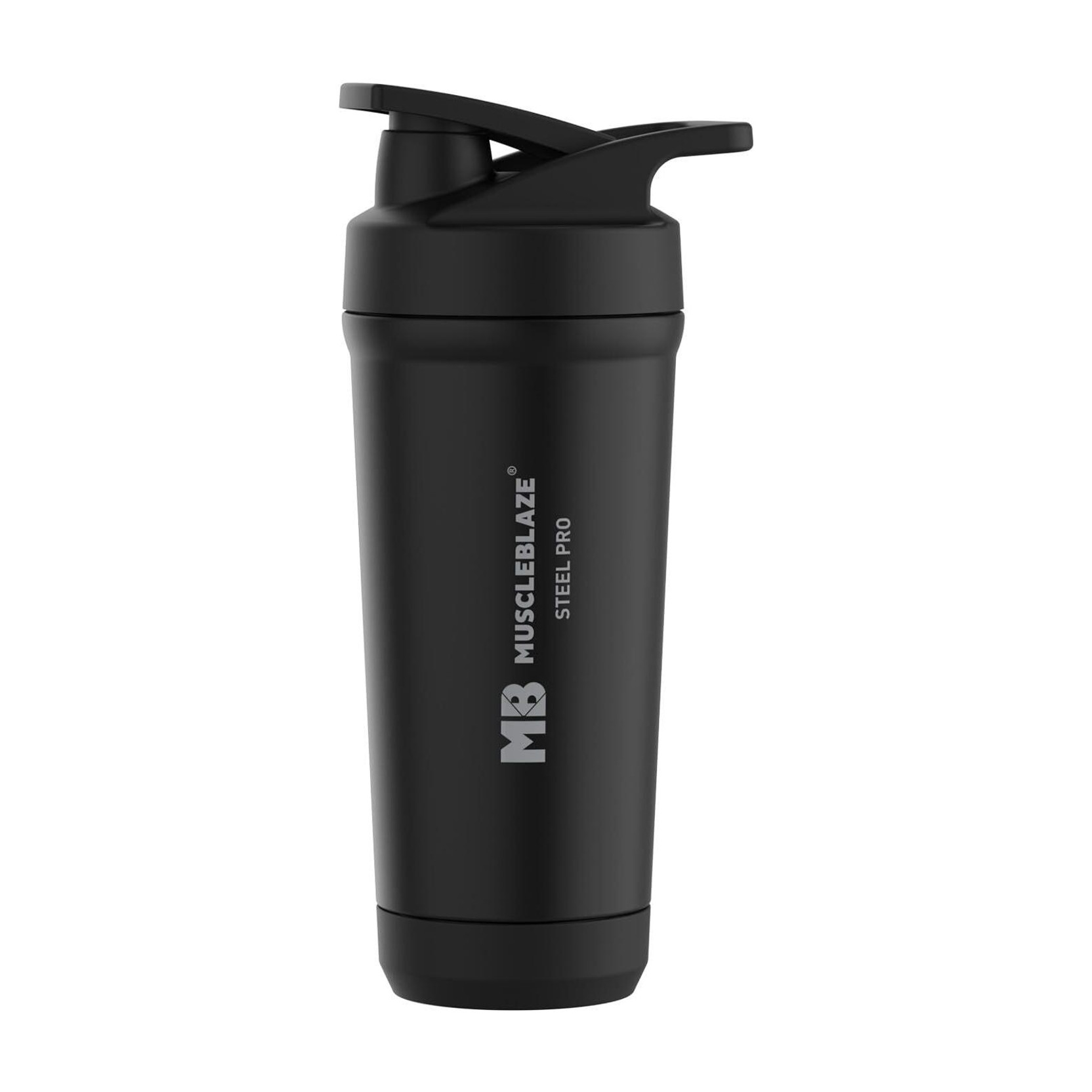 MUSCLEBLAZE Stainless Steel Gym Shaker Pro 700 ml Stainless Steel Shaker