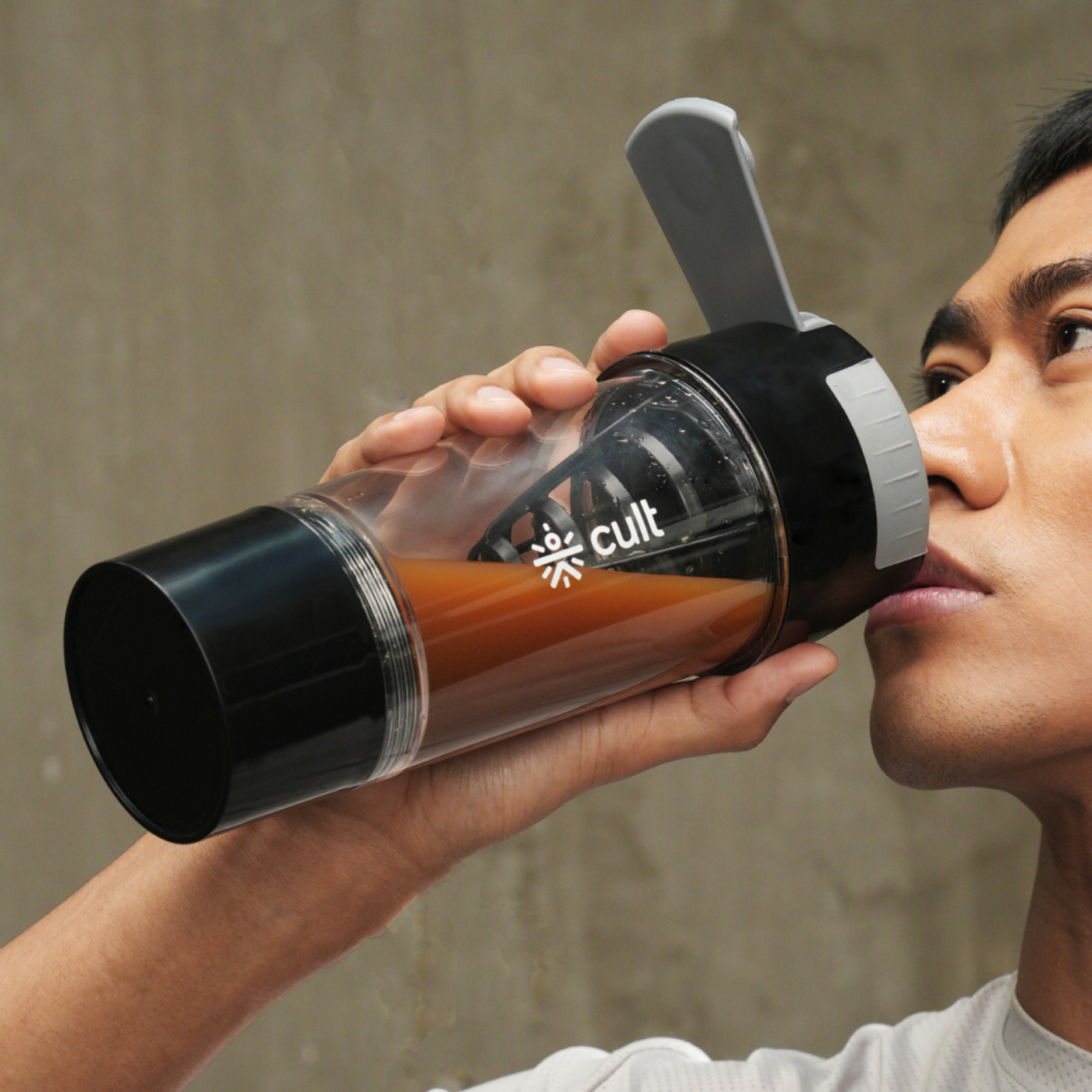 Cult Cyclon Shaker Unisex Black 500 ml Plastic Shaker