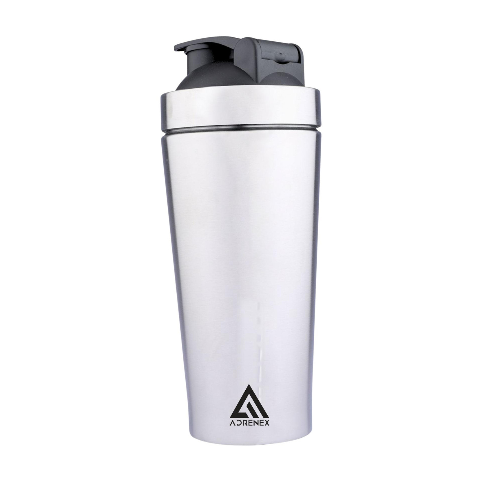 Adrenex Stainless Steel Gym Shaker Bottle for Protein Shake, 700 ml, 100% Leakproof 700 ml Stainless Steel Shaker