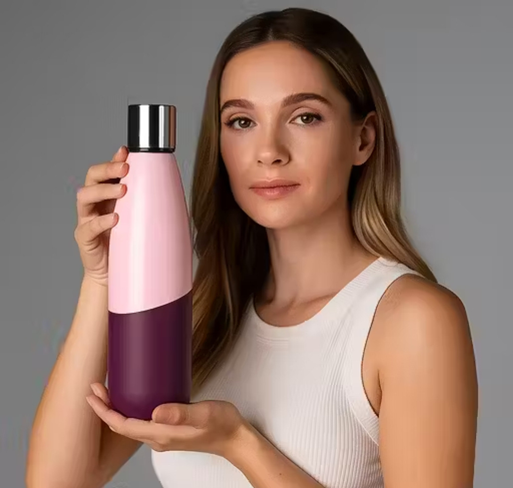 SHUVASTU Stainless Steel Pu insulated Hot & Cold 100% BPA Free & Leak Proof Rust Proof 1000 ml Stainless Steel Bottle