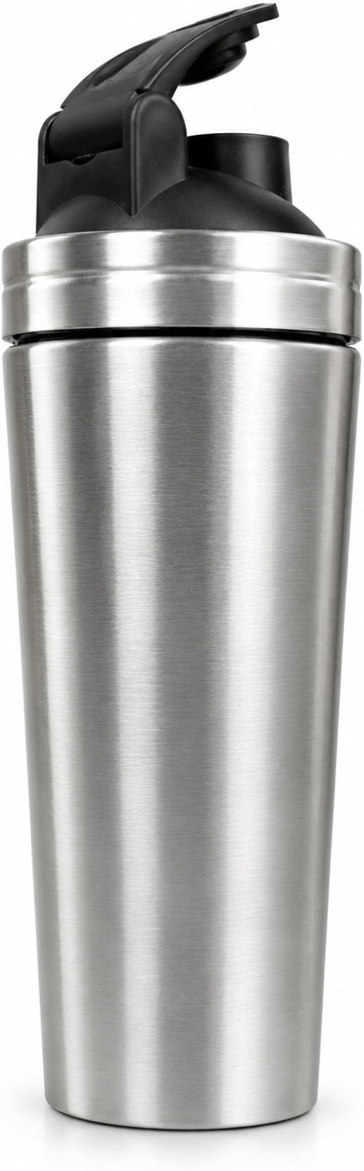 FITFORZ Gym Protein Shaker Bottle 750ml Stainless Steel with Mixing Ball Pack of 1 750 ml Stainless Steel Shaker