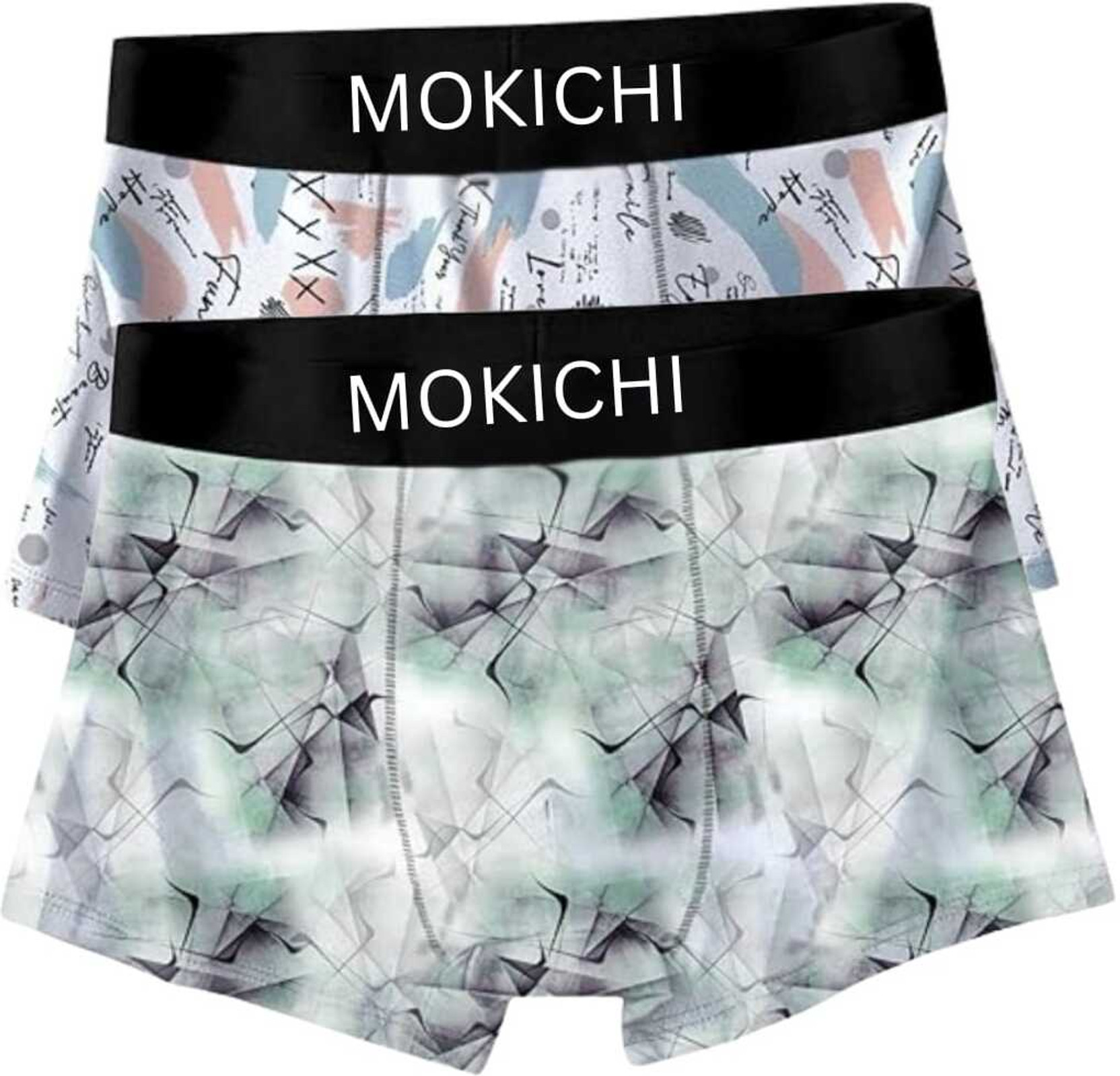 Pack of 2 Geometric Print Men Brief