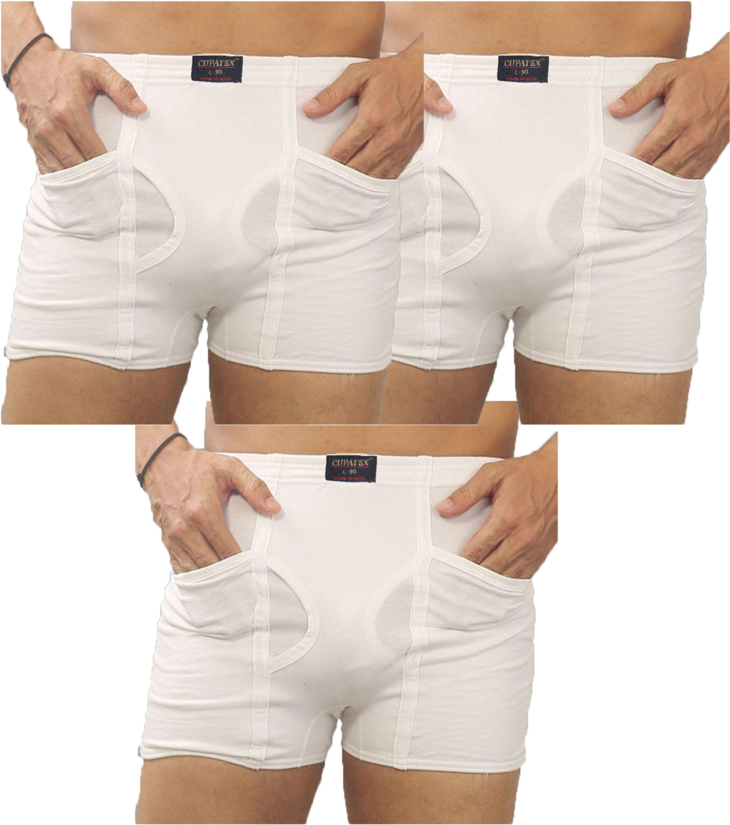 Pack of 3 Solid Men Brief