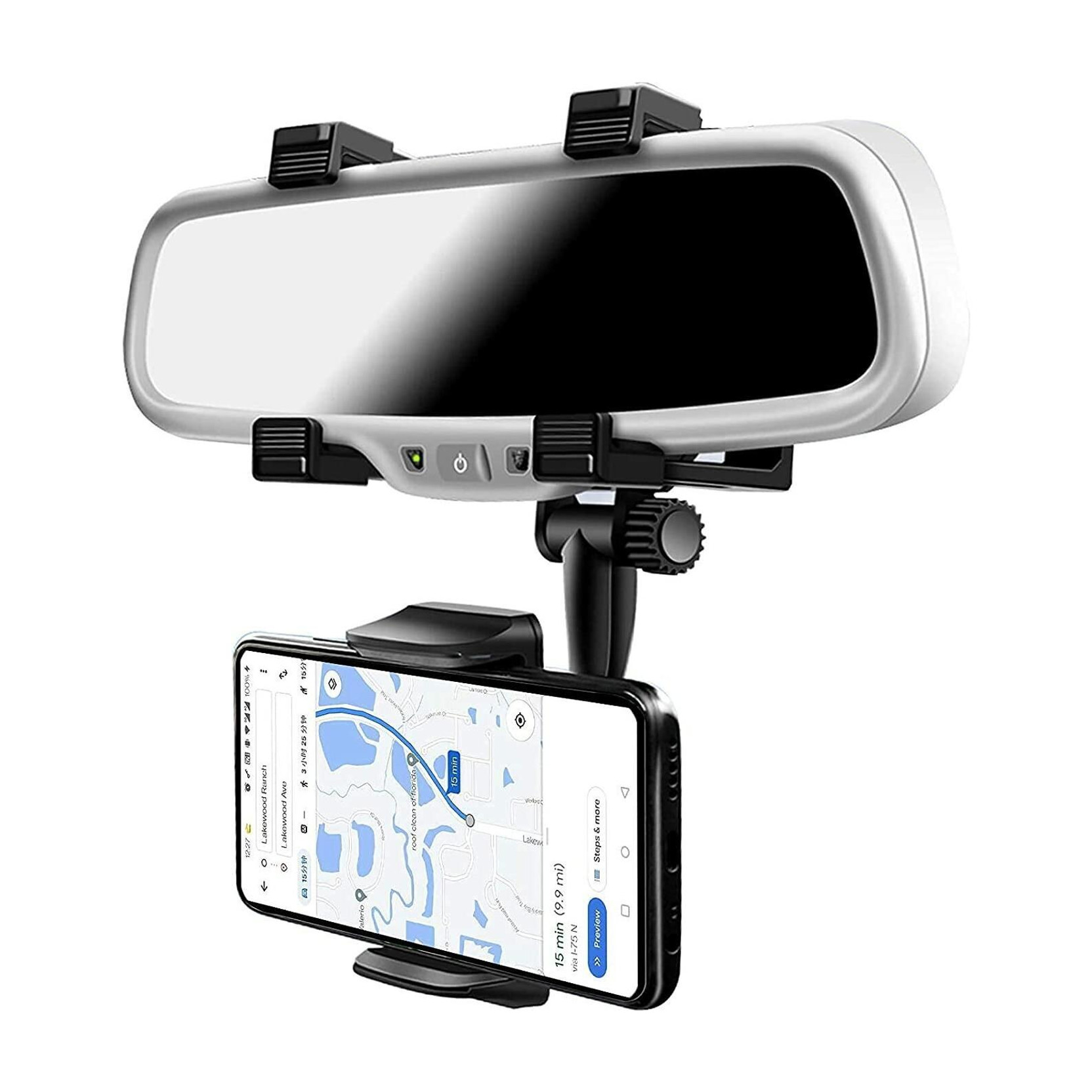 ZiniQX Car Mobile Holder for Windshield, Anti-slip, Dashboard