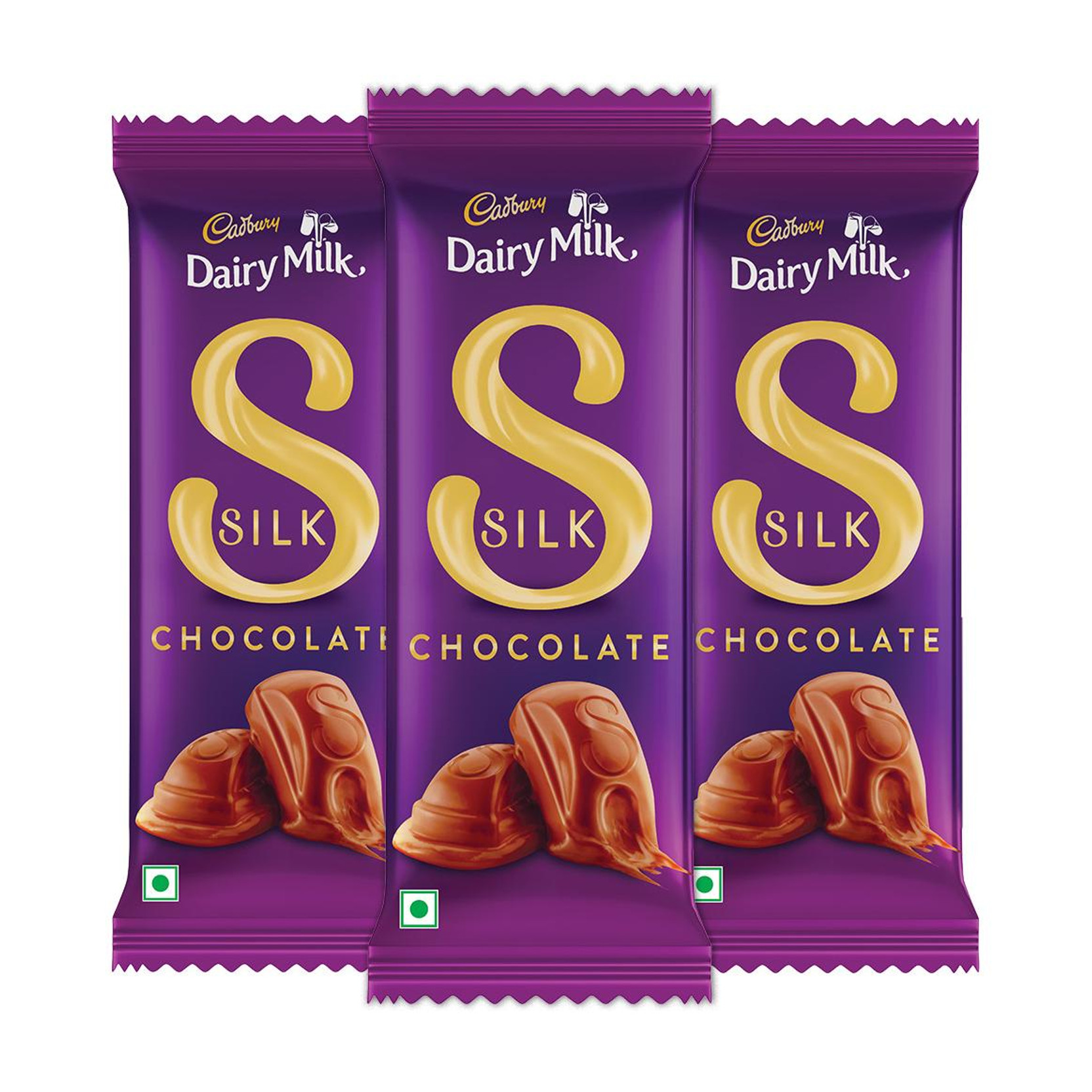 Cadbury Dairy Milk Silk Chocolate Bar (3 x 150 g)