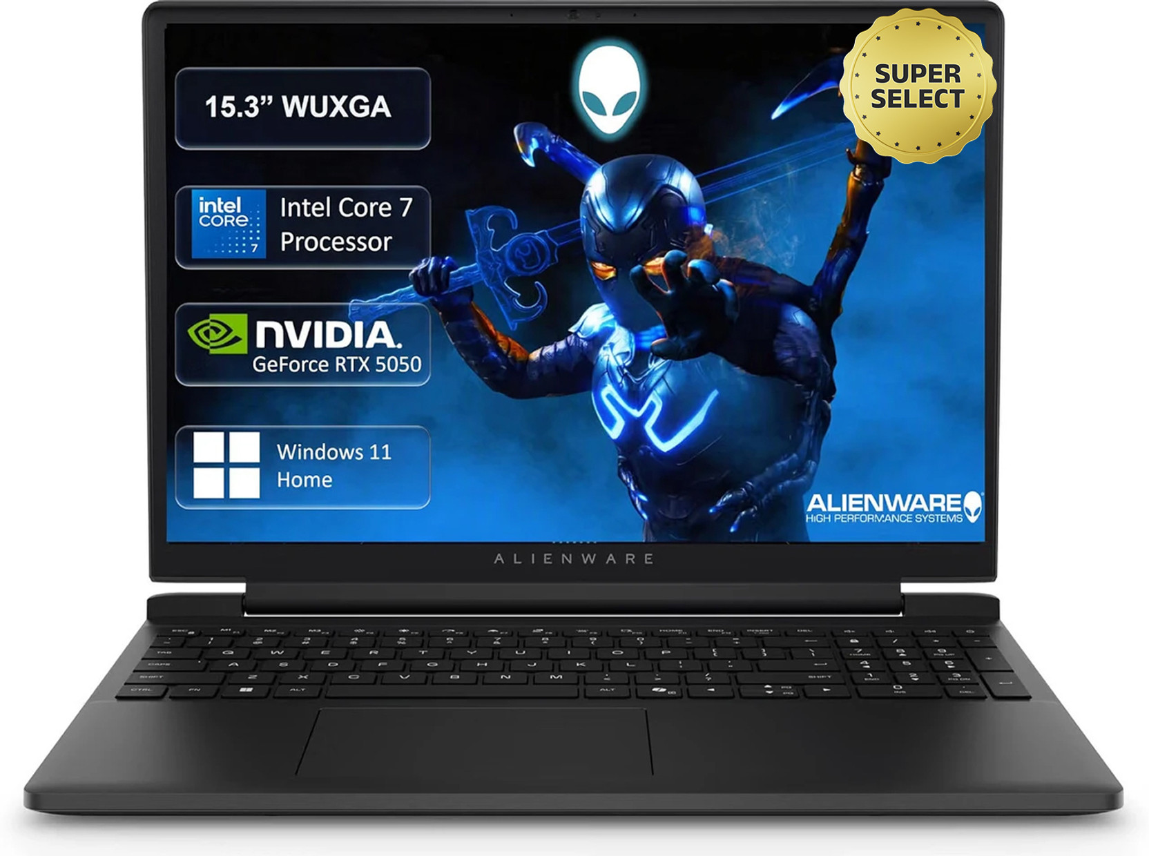 DELL Alienware 15 Intel Core 7 240H - (16 GB/512 GB SSD/Windows 11 Home/8 GB Graphics/NVIDIA GeForce R...