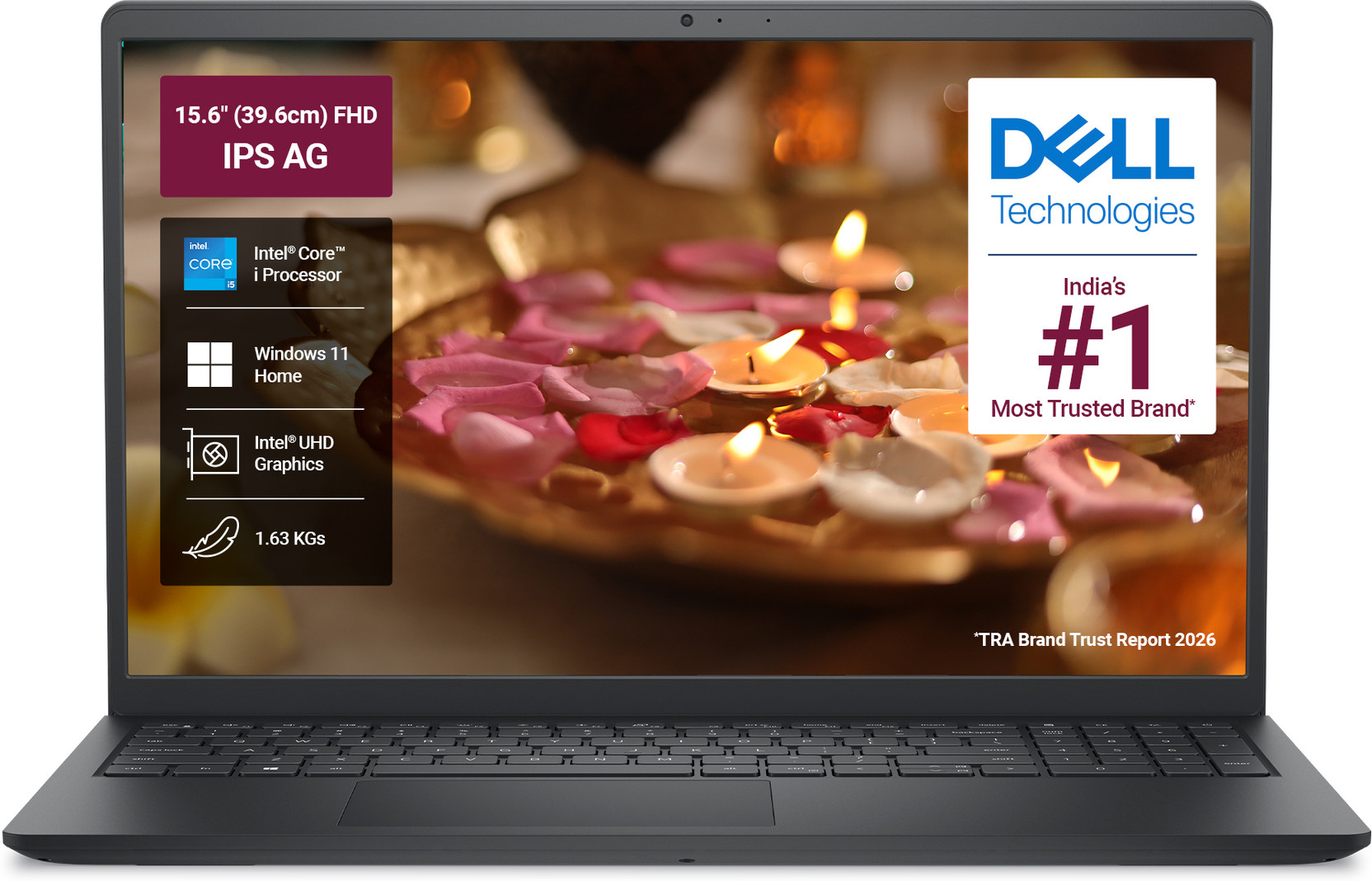 DELL Inspiron 15 (2026) Microsoft Office Home 2024 Intel Core i5 13th Gen 1334U - (8 GB/512 GB SSD/Win...