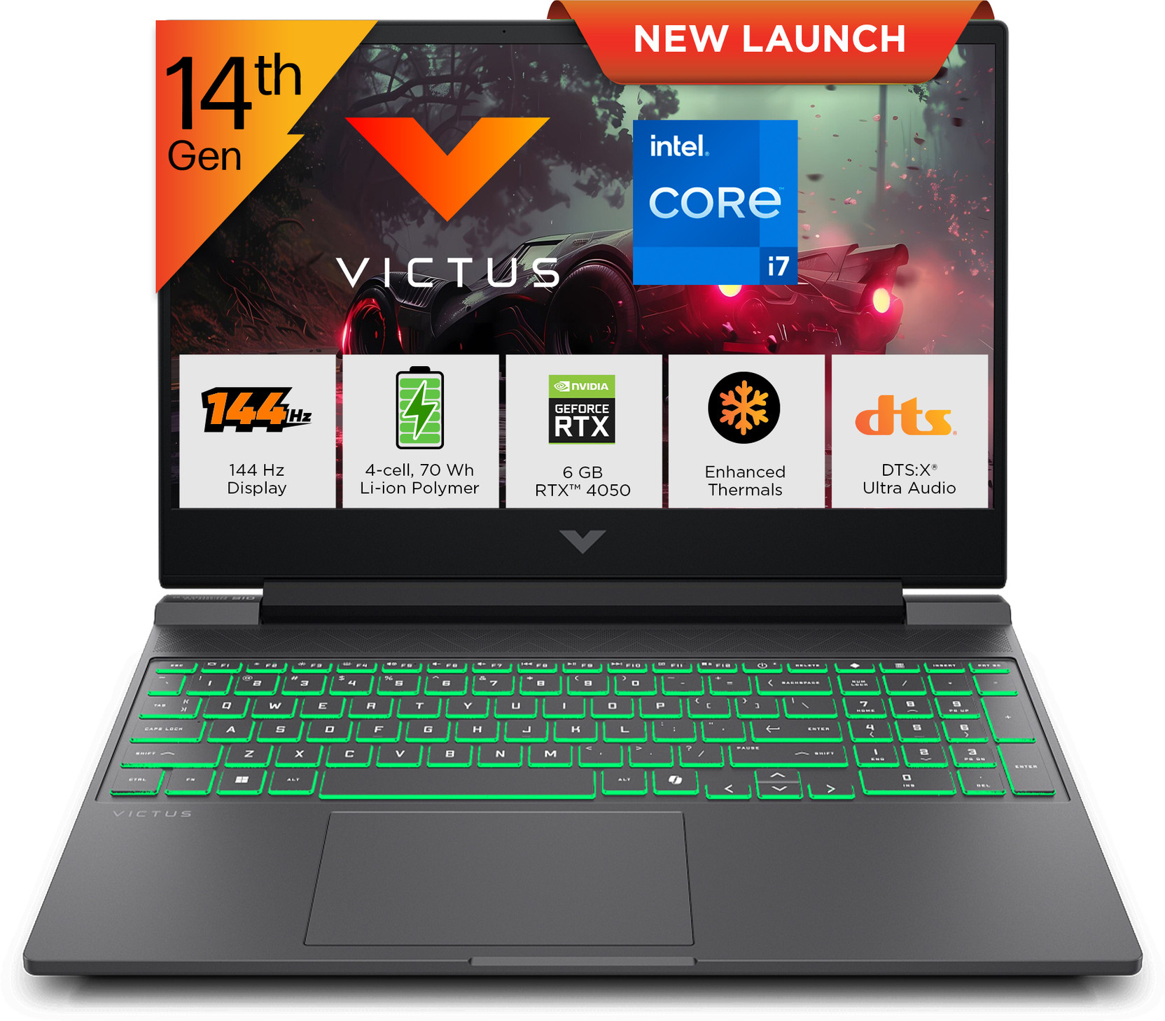 HP Victus Intel Core i7 14th Gen 14650HX - (16 GB/512 GB SSD/Wind...more