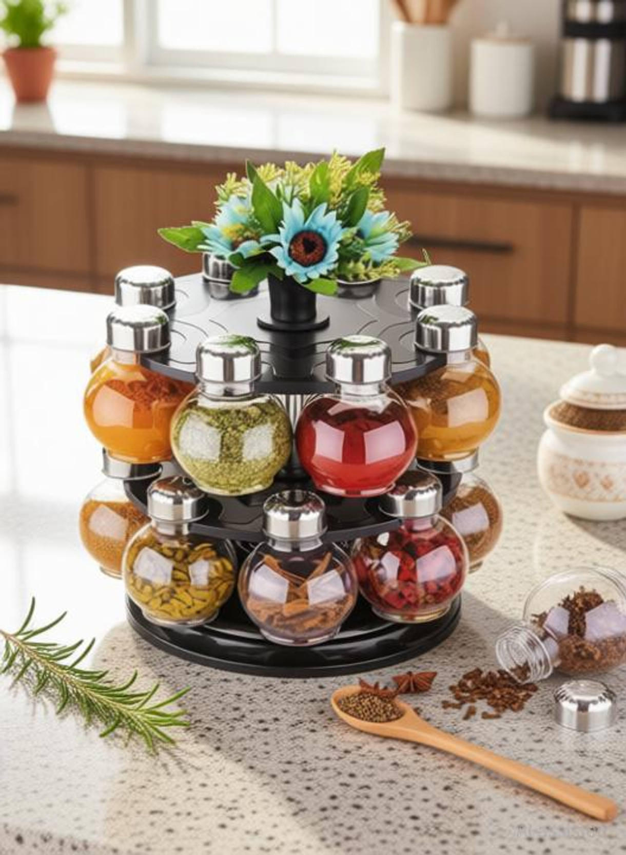 MAHADEV ENTERPRISE Spice Set Plastic