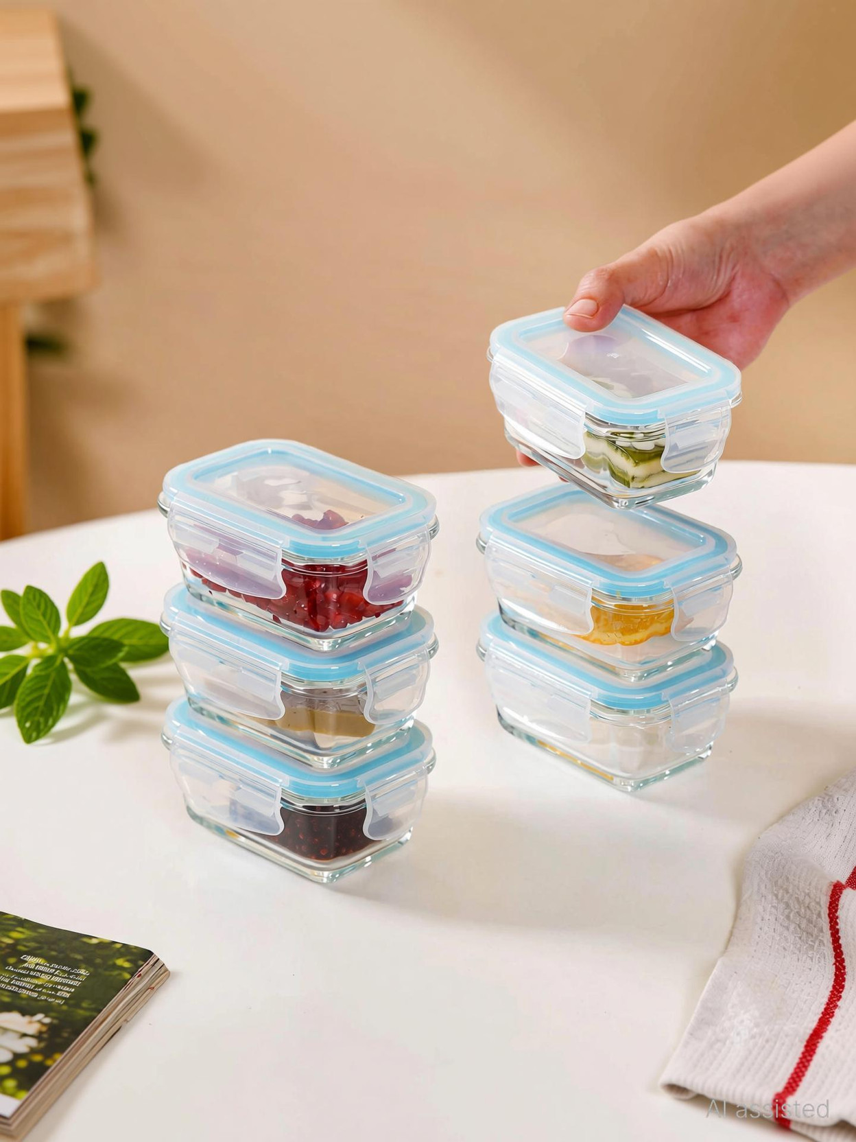 Nestasia Glass Utility Container  - 180 ml