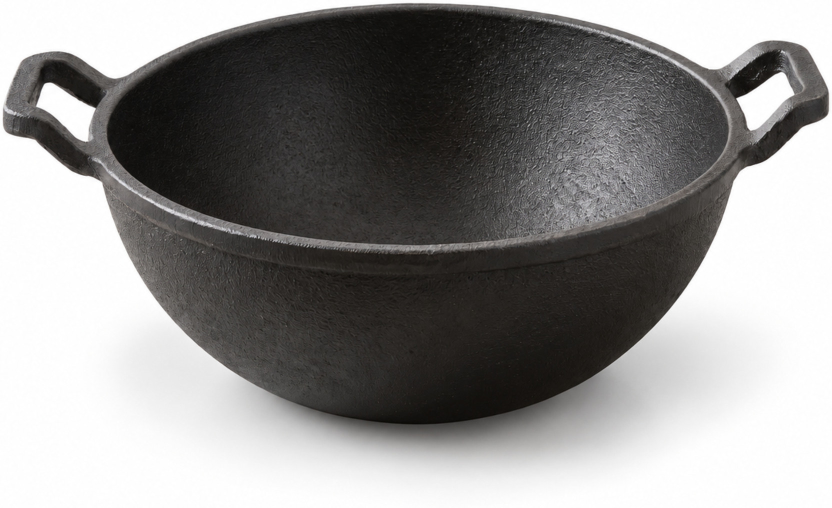 Modena Modena Pre Seasoned Cast Iron kadai Induction Bottom Non-Stick Coated Cookware Set