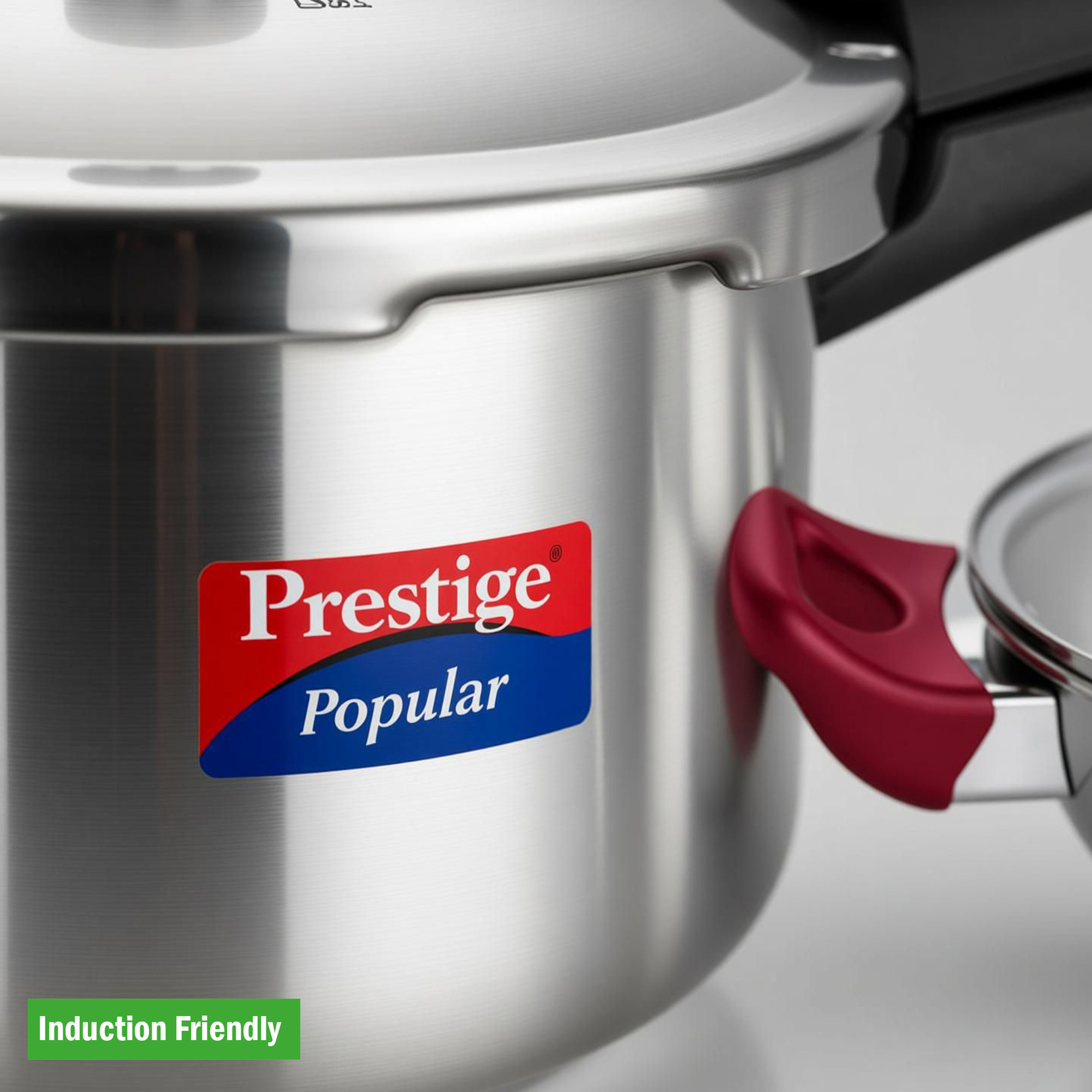 Prestige Popular + Platina Popular Induction Bottom Cookware Set
