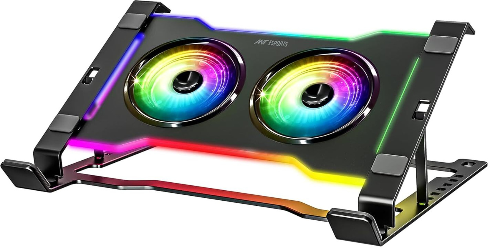 Ant Esports Turbine 20 2 Fan Ergonomic Cooling Pad