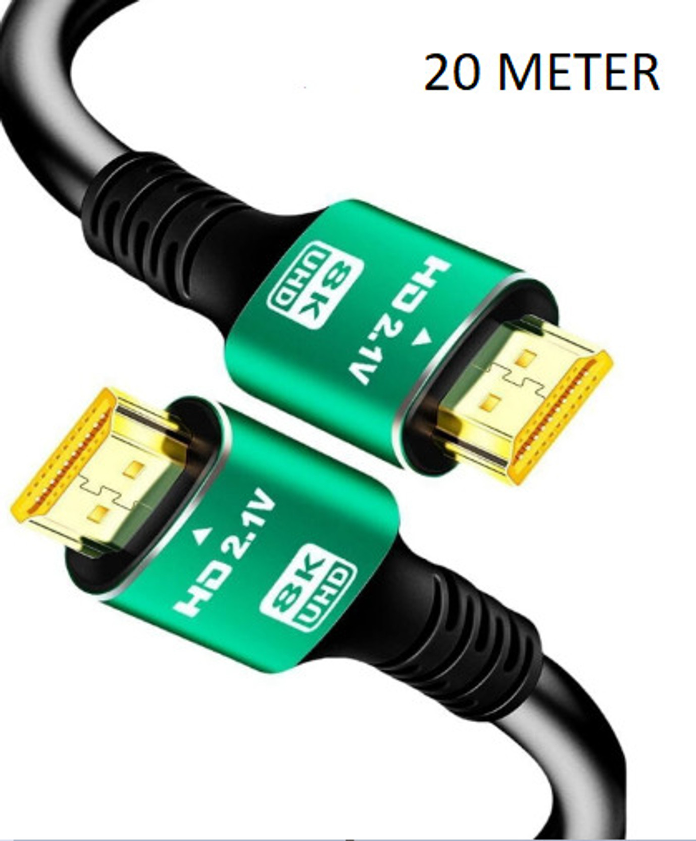 Care Case HDMI Cable 20 m HDMI Cable 20 meter 8k certified 48gbps ultra high speed hdmi 2.1 cable, hdmi earc 2.1 cable 4k/8k 60Hz HD